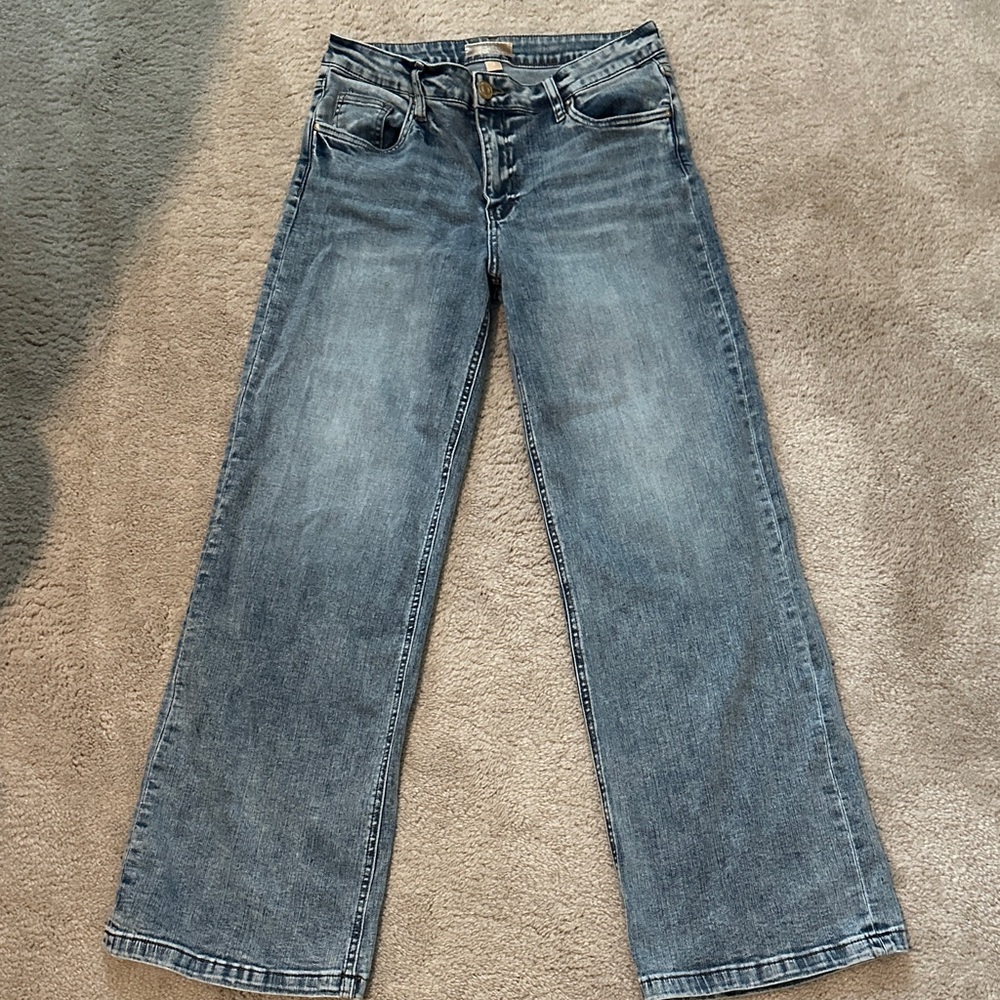 KUT from the Kloth Jean High Rise Wide Leg Jeans